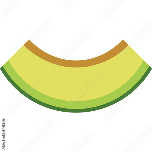 Melon Flat Illustration