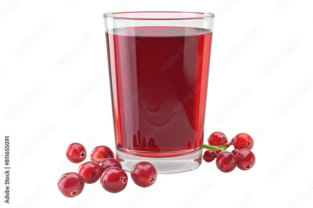 Cranberry juice isolated on transparent background Cranberry juice isolated on transparent background