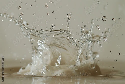 water splash in a glass © sweba
