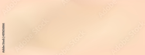 Soft vector gradient background. Smooth beige gradation. Cream texture blurred neutral rose gold banner. Warm pearl silk backdrop. Luxurious wavy aesthetic backdrop in soft light nude brown colors