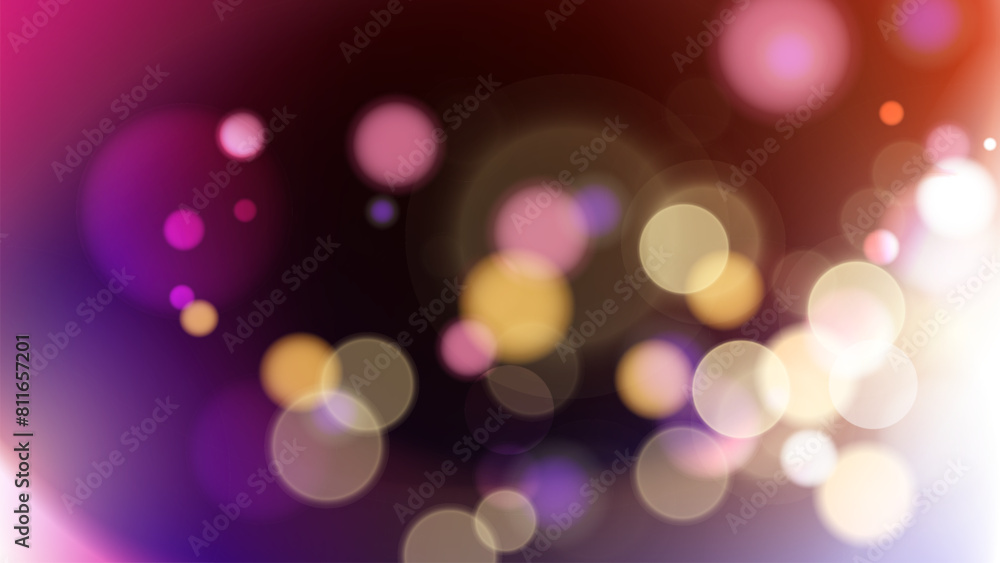Bokeh lights. Abstract blurred background. Vibrant blur light effect. Vector illustration. Bokeh lights. Abstract blurred background. Vibrant blur light effect. Vector illustration.