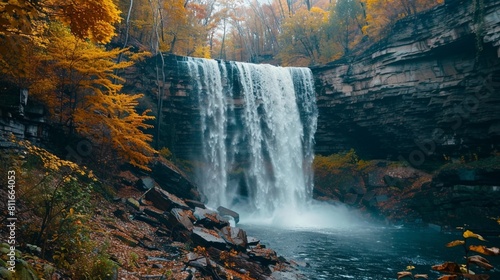 Brandywine Falls in Cuyahoga Valley National Park photo