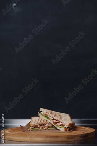 sandwich in pita bread