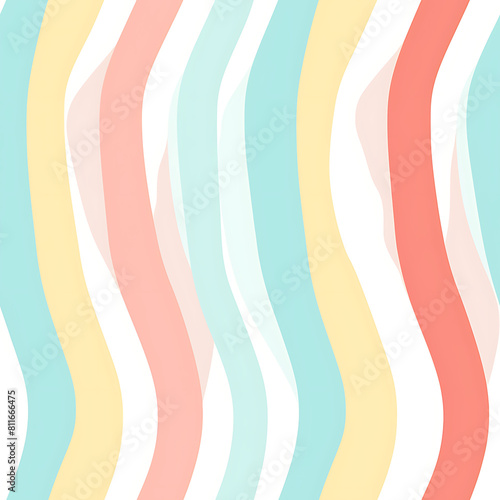 Pastel digital art seamless pattern  the design for apply a variety of graphic works