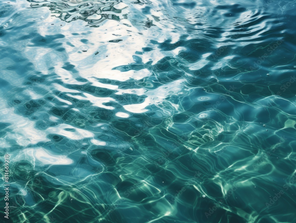 Rippled Water texture background. Generative ai
