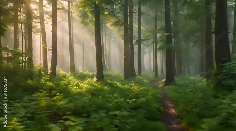 Lost in the Beauty of the Foggy Forest Lost in the Beauty of the Foggy Forest