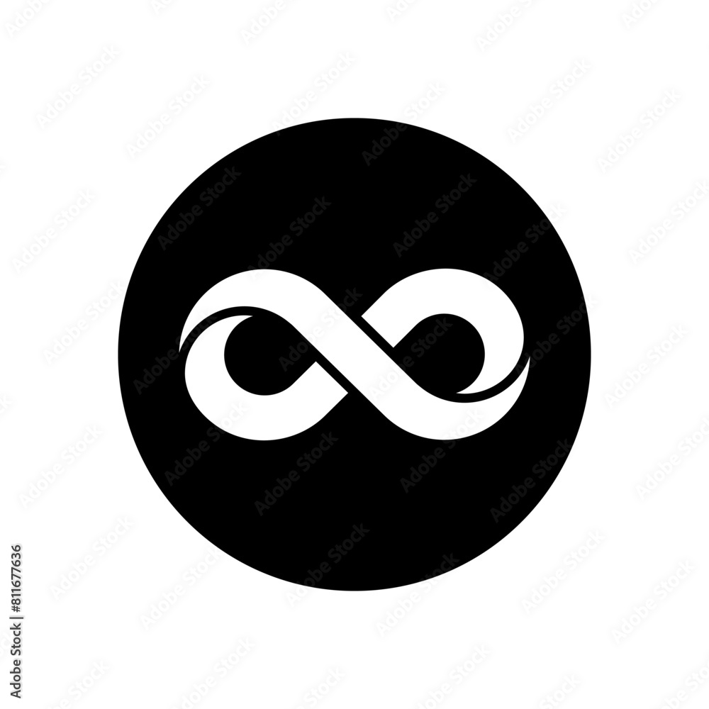 Infinity icon vector. Mobius loop shape illustration sign. unlimited symbol. forever logo. Infinity icon vector. Mobius loop shape illustration sign. unlimited symbol. forever logo.