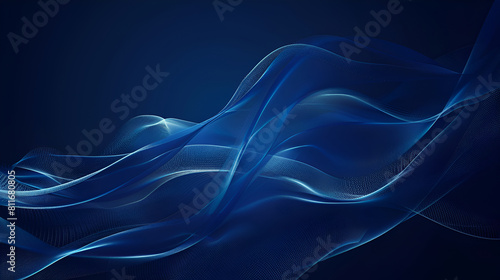 Abstract blue background with glowing lines and particles ,abstract background with glowing particles in blue and purple colors