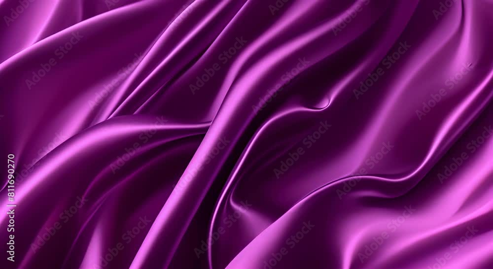 A Cascading Dream in Amethyst, The Rich Texture of Purple Satin A Cascading Dream in Amethyst, The Rich Texture of Purple Satin