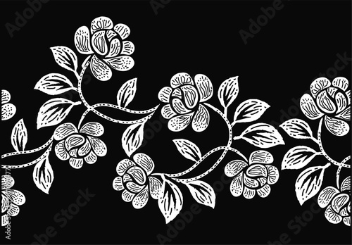 Batik Indonesian: is a technique of wax-resist dyeing applied to whole cloth, or cloth made using this technique originated from Indonesia.