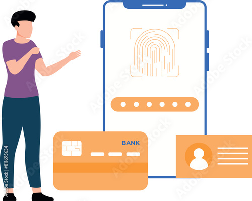 Mobile is fingerprint protected.