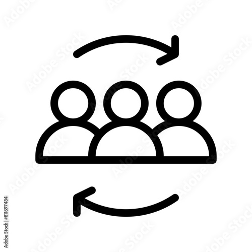 consumer line icon
