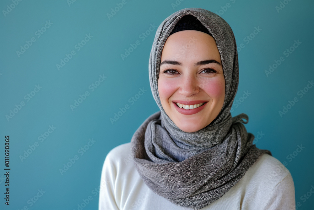 Young beautiful woman in hijab Young beautiful woman in hijab