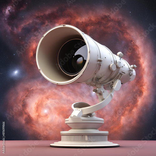 Exploring Cosmic Wonders: Futuristic Telescope