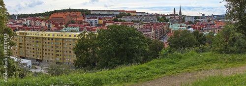 View of Gothenburg from Skansen Kronan, Sweden, Europe 