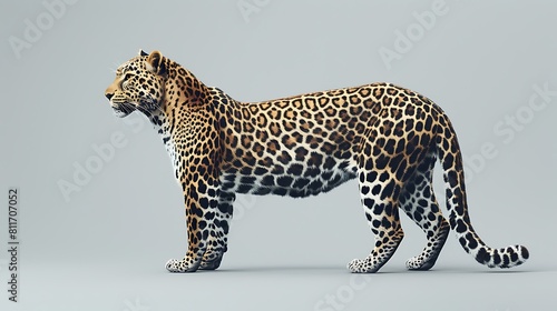 Endangered Species Day. Leopard is an endangered animal