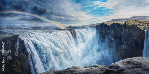 Dettifoss Iceland Photorealistic In this photoreal_006 photo