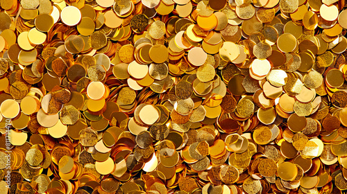 Gold coins background hd wallpaper.
