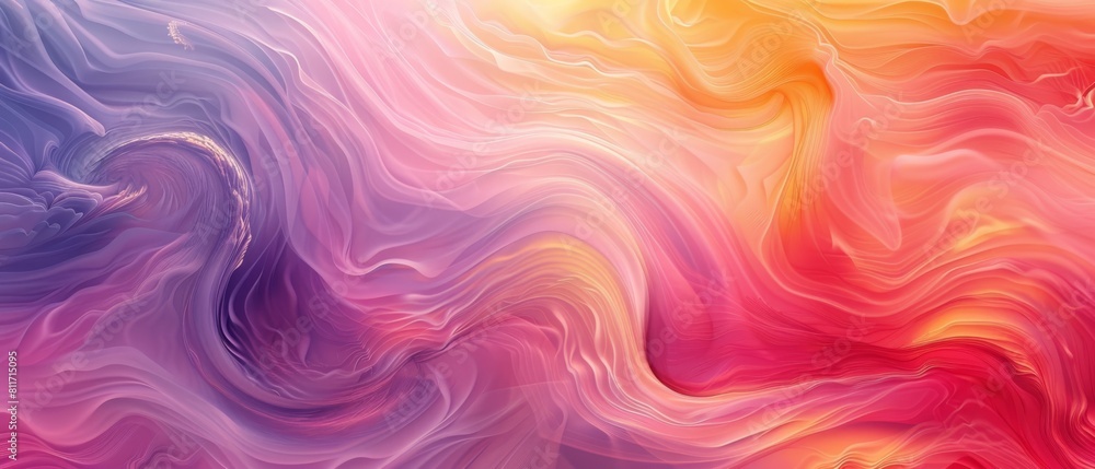 Fototapeta premium Abstract background with swirling waves of color, (kitchen glass)