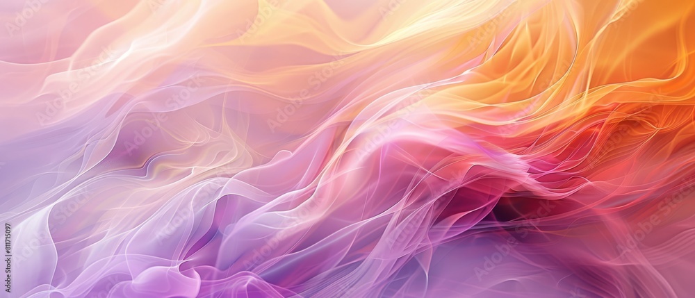 Obraz premium Abstract background with swirling waves of color, (kitchen glass)