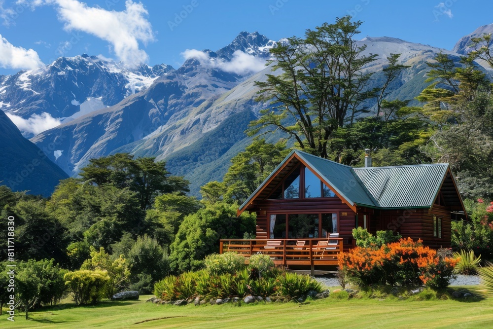 mountain retreat with a secluded bungalow