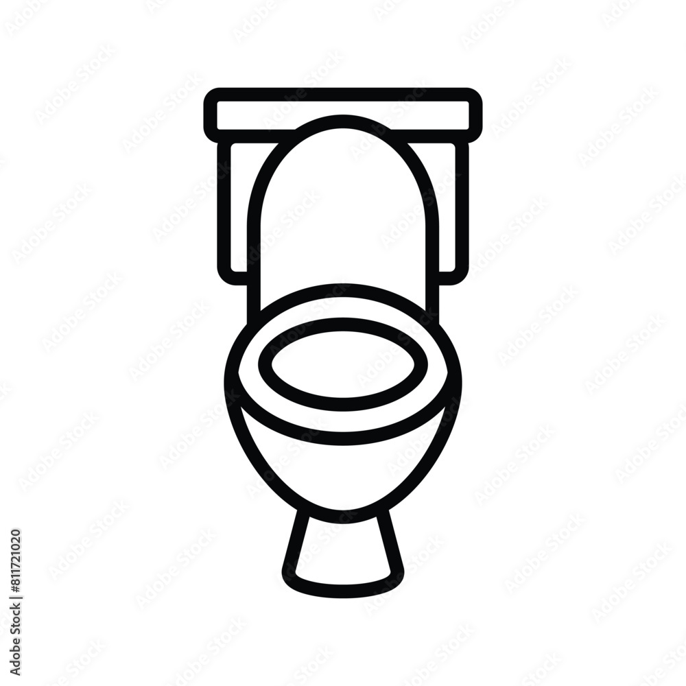 toilet icon vector design template toilet icon vector design template