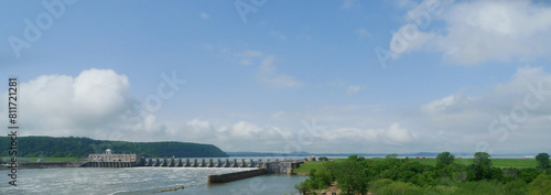 Robert S Kerr Lock and Dam on the Arkansas River in Eastern Oklahoma 