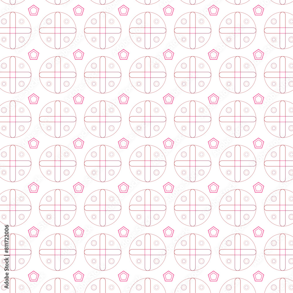 Obraz premium seamless background pattern with geometric shape