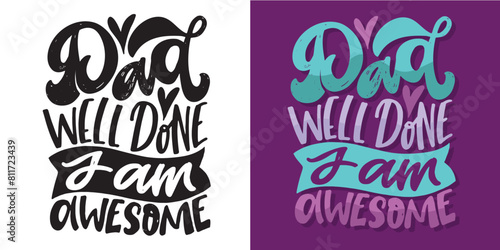 Lettering postcard about little baby.Cute hand drawn doodle lettering quote, print, t-shirt design, mug print. Baby shower.