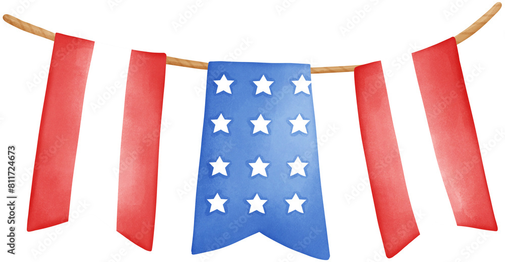 Fototapeta premium American flag