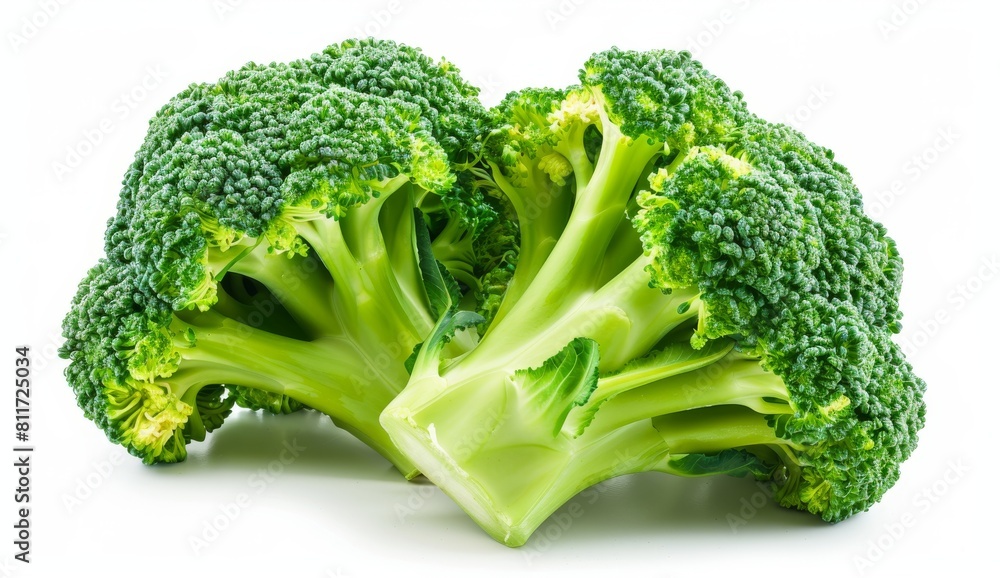 Fresh Broccoli isolated on a white background. Fresh Broccoli isolated on a white background.