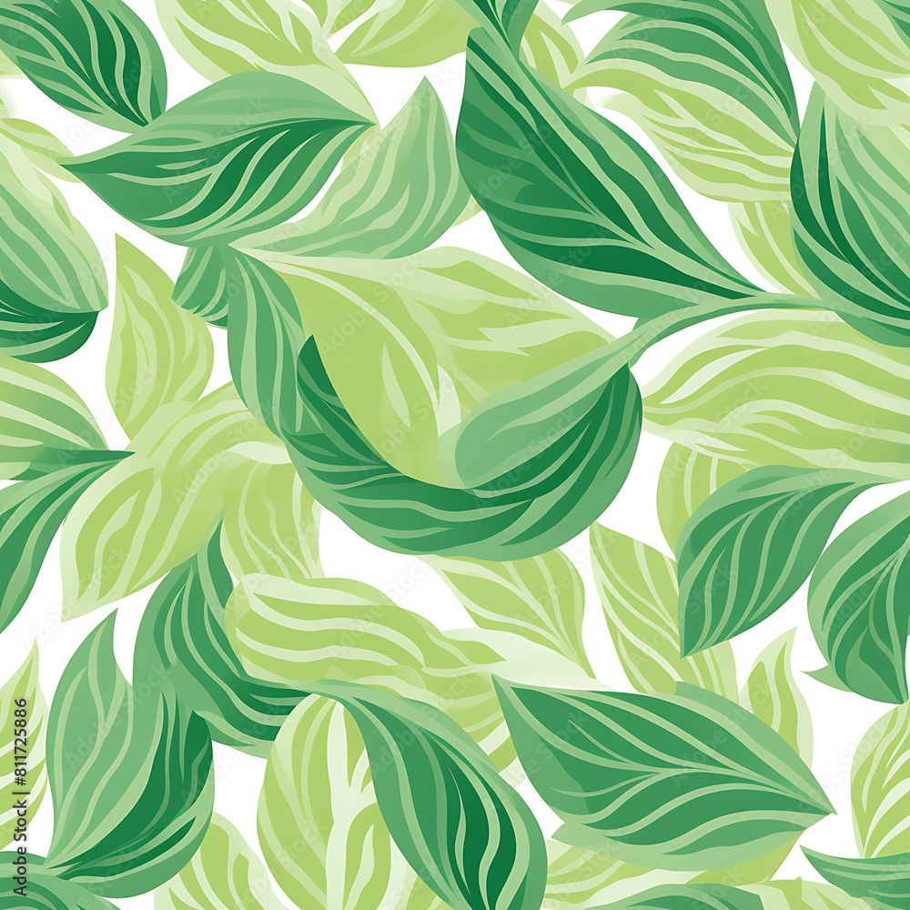 Fototapeta premium Digital art seamless pattern, the design for apply a variety of graphic works