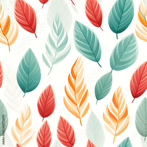 Digital art seamless pattern  the design for apply a variety of graphic works