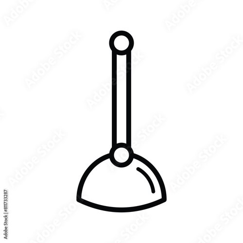 plunger icon vector design template
