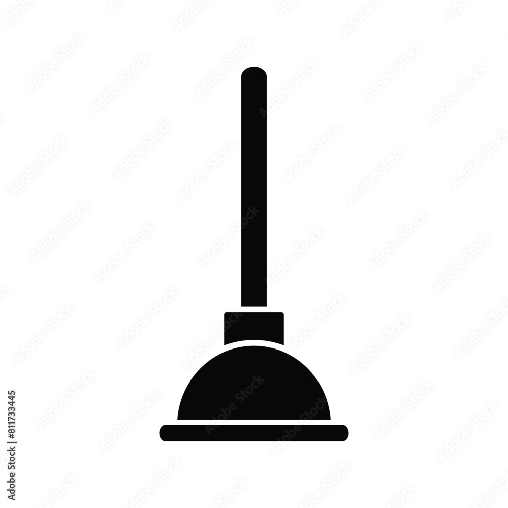 plunger icon vector design template plunger icon vector design template