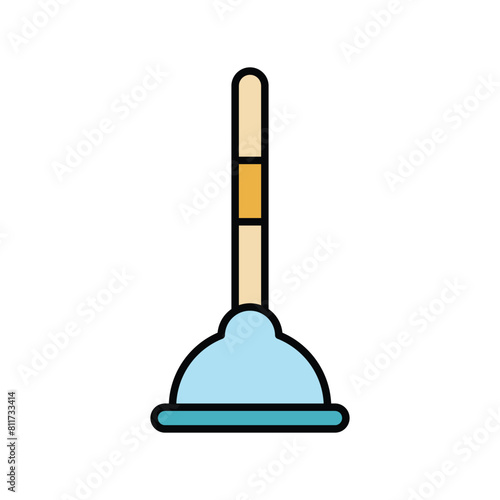 plunger icon vector design template