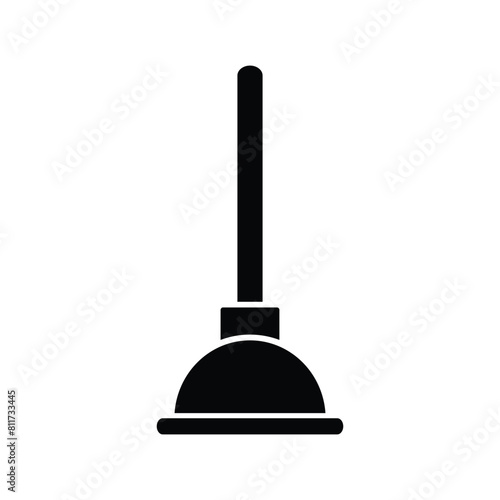 plunger icon vector design template