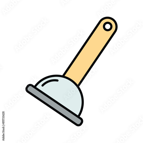 plunger icon vector design template