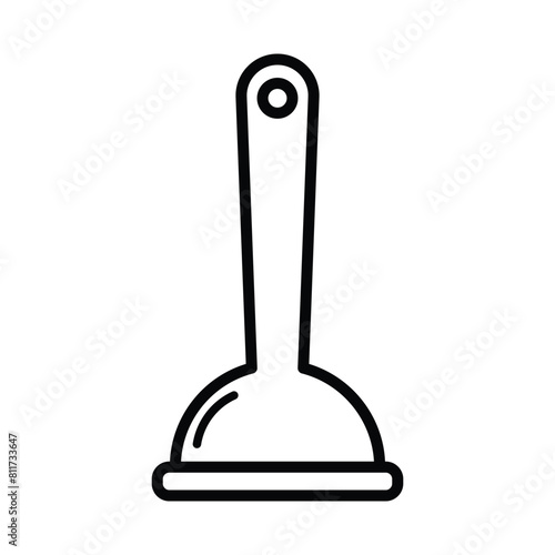plunger icon vector design template