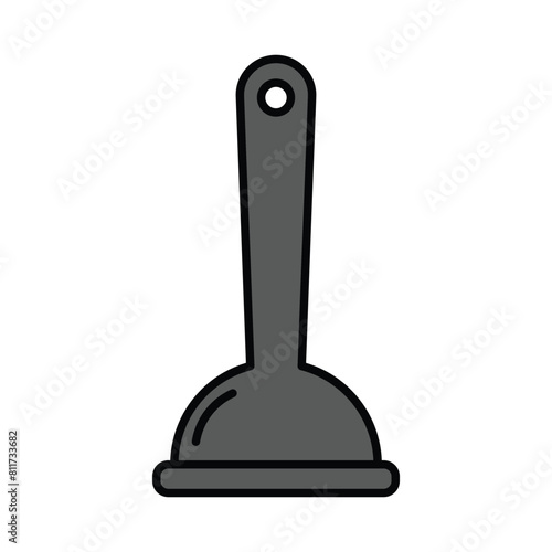 plunger icon vector design template