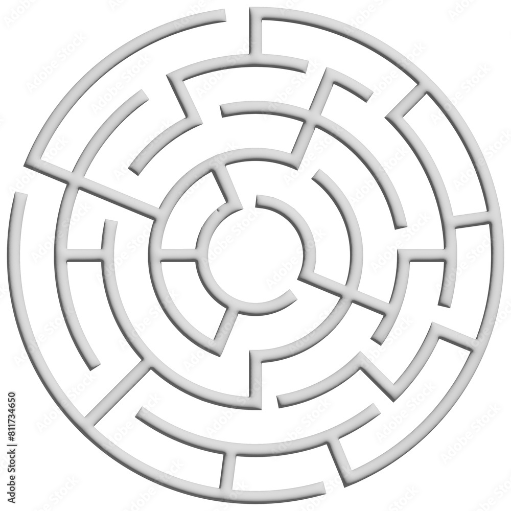 3d Maze conundrum for challenge the kids, Labyrinth for finding the right path. Game for children. 3d Maze conundrum for challenge the kids, Labyrinth for finding the right path. Game for children.
