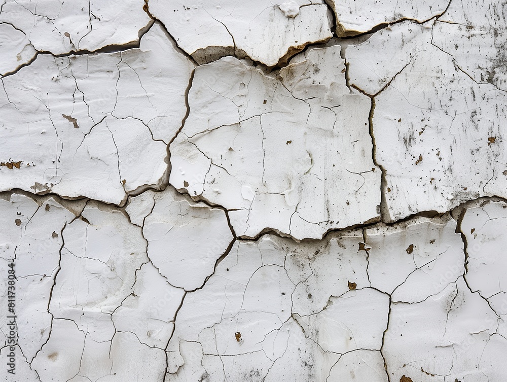 Peeling paint on a wall. White background for text Peeling paint on a wall. White background for text
