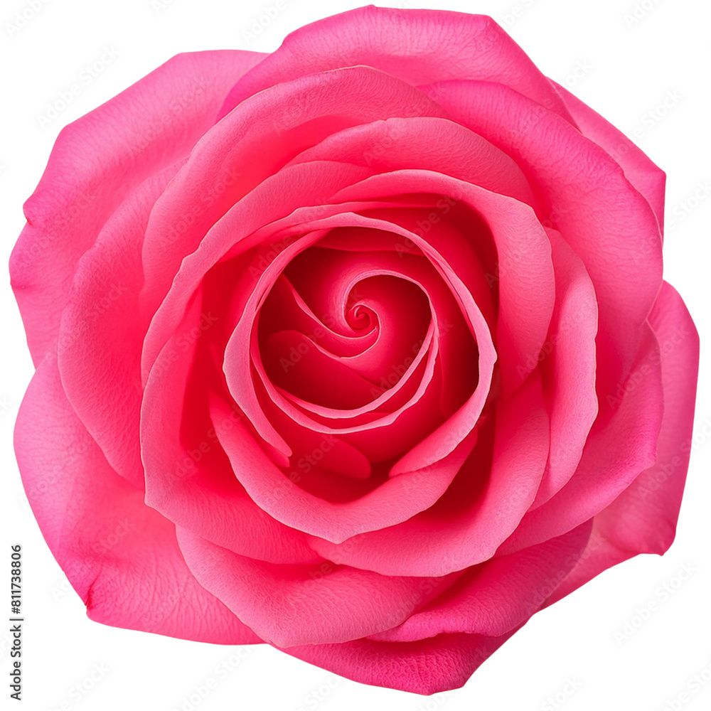 Pink rose, transparant Pink rose, transparant