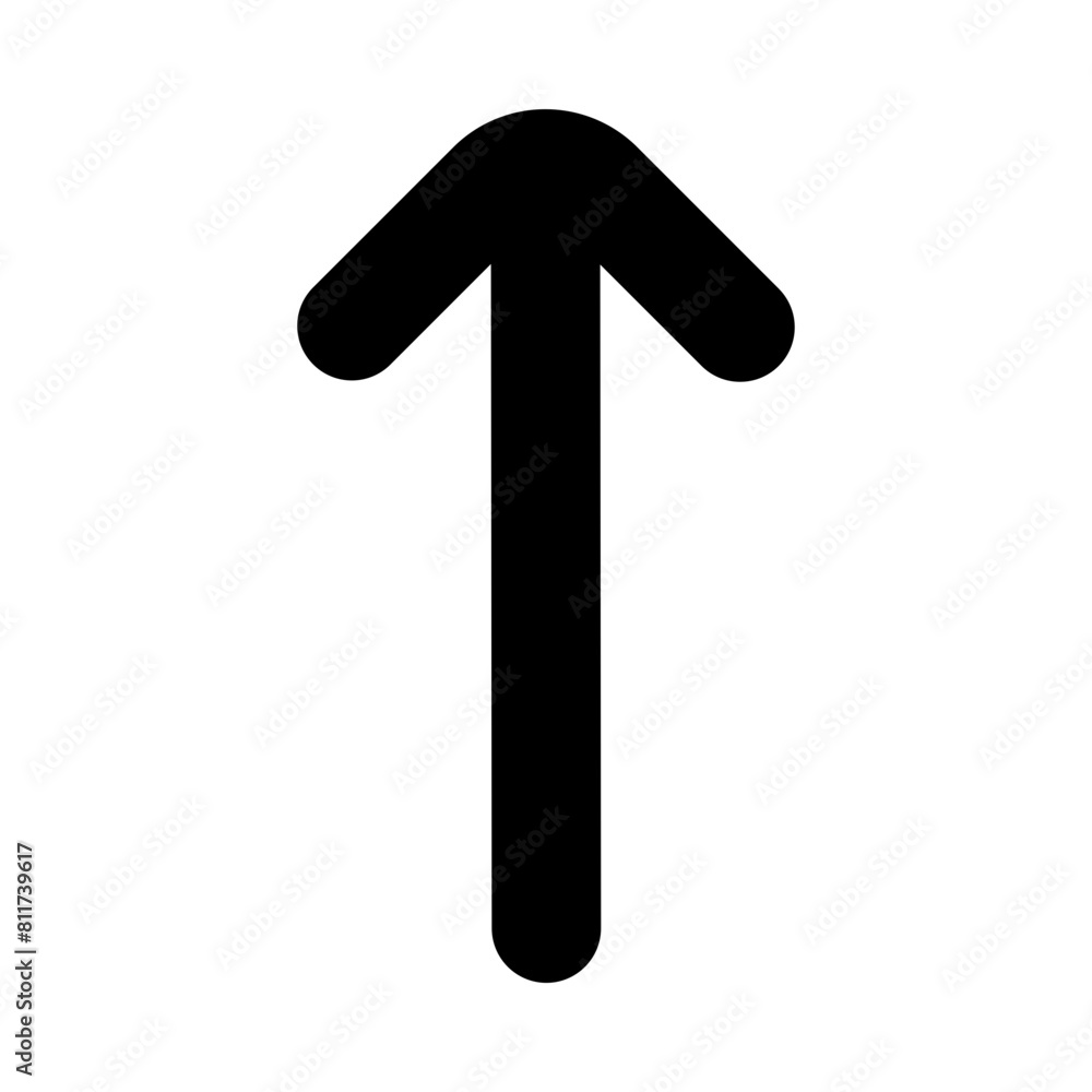 arrow up flat vector illustration arrow up flat vector illustration