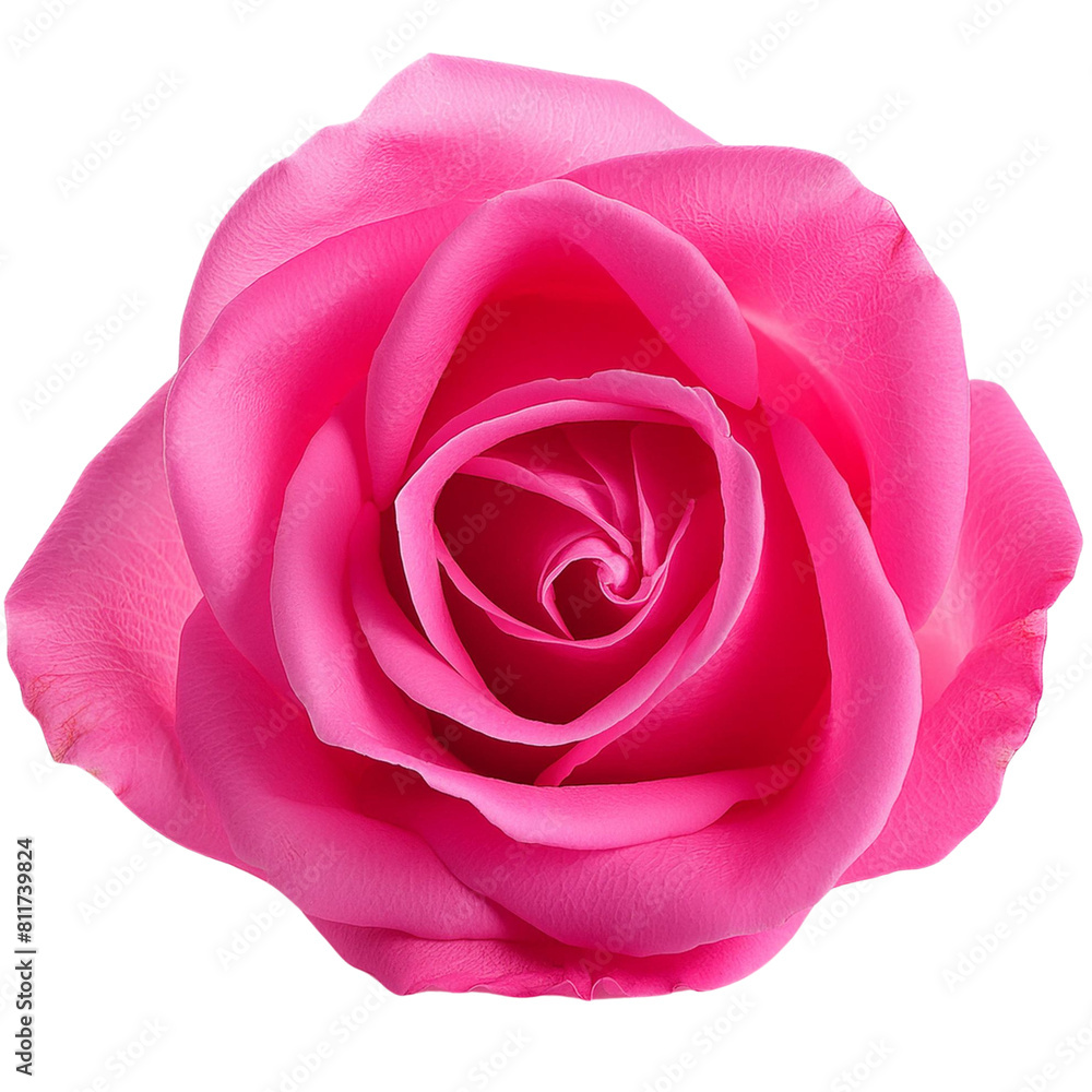 Pink rose, transparant Pink rose, transparant