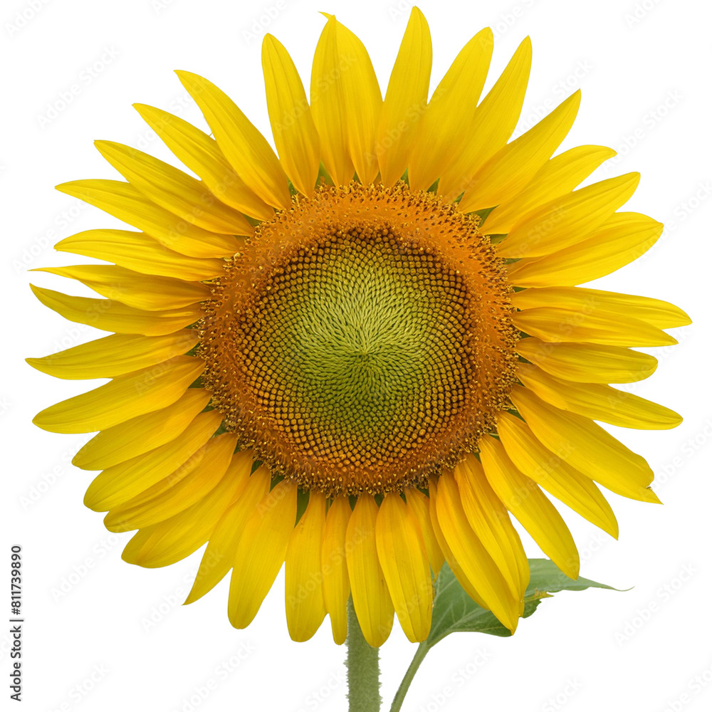 Obraz premium Sunflower, transparant