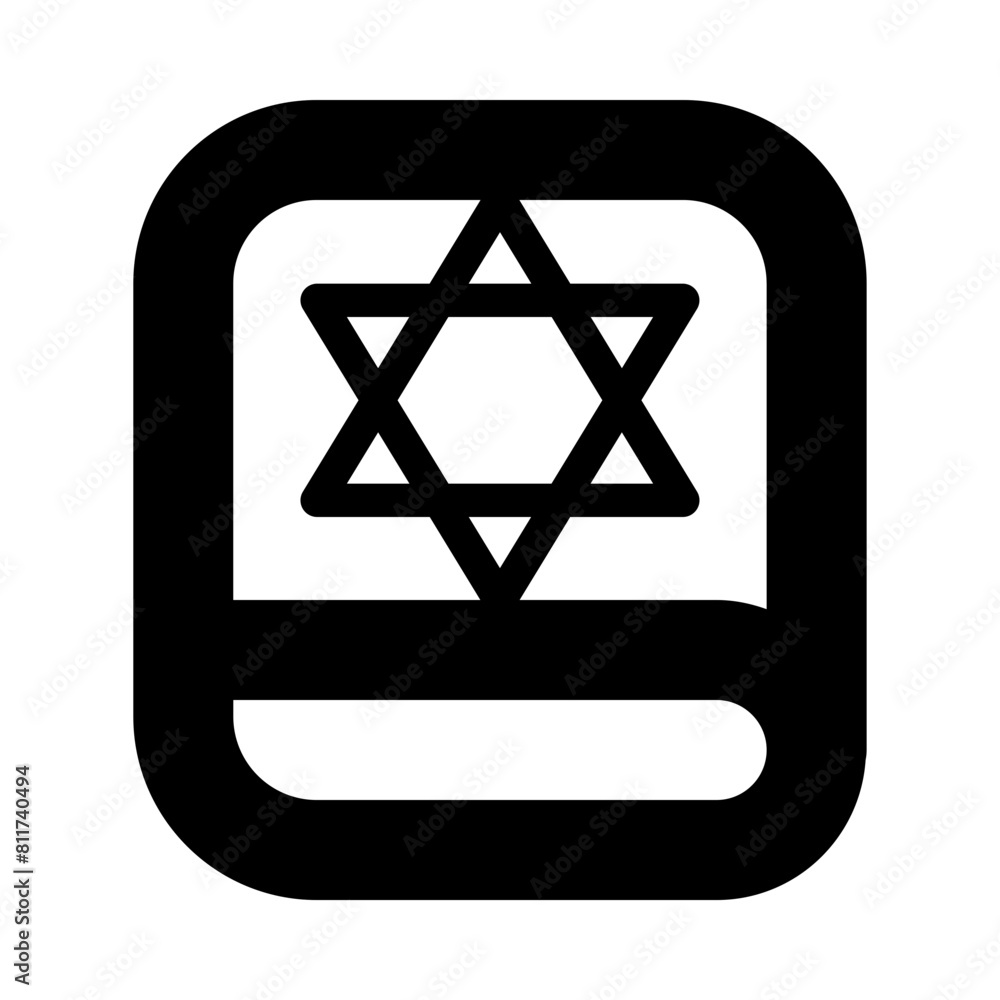 book tanakh flat vector illustration book tanakh flat vector illustration