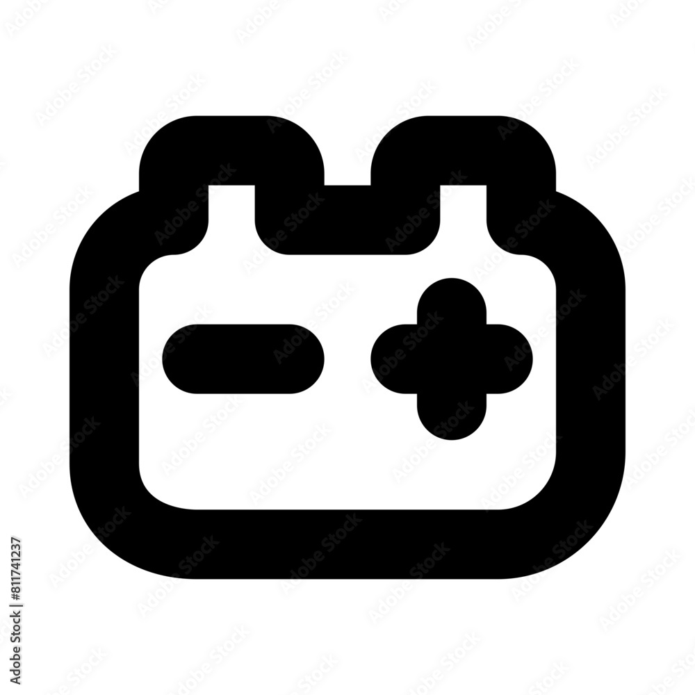 car battery flat vector illustration car battery flat vector illustration