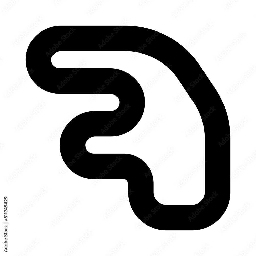 hand lizard flat vector illustration hand lizard flat vector illustration