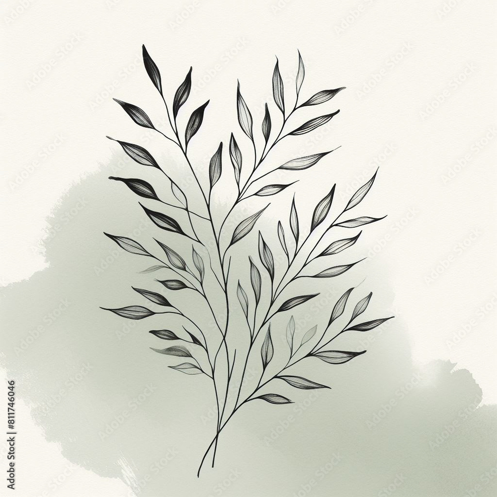 Fototapeta premium branch of a tree